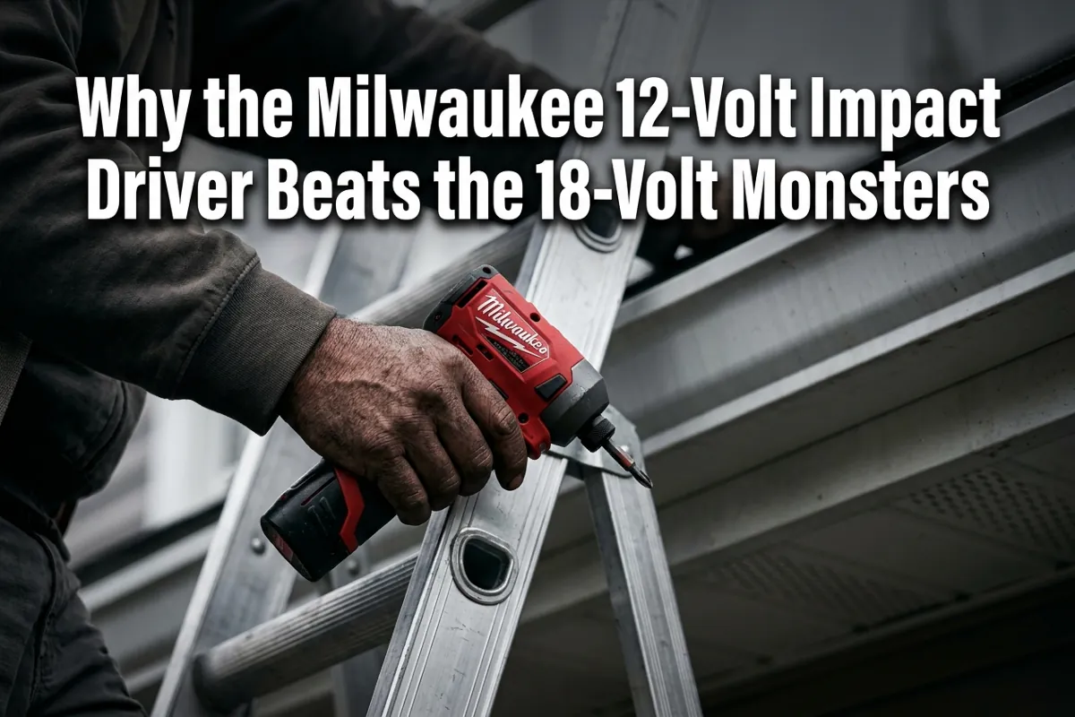 Why the Milwaukee 12-Volt Impact Driver Beats the 18-Volt Monsters
