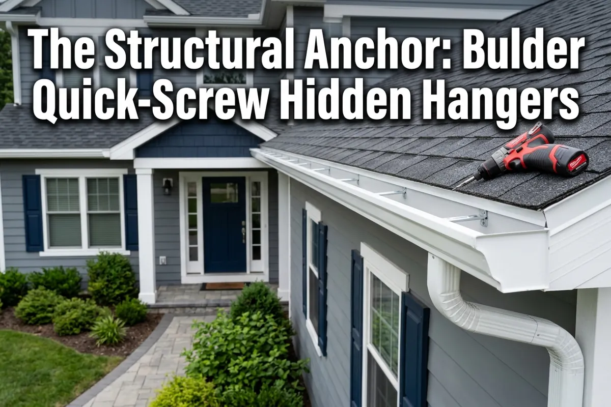 The Structural Anchor: Bulder Quick-Screw Hidden Hangers