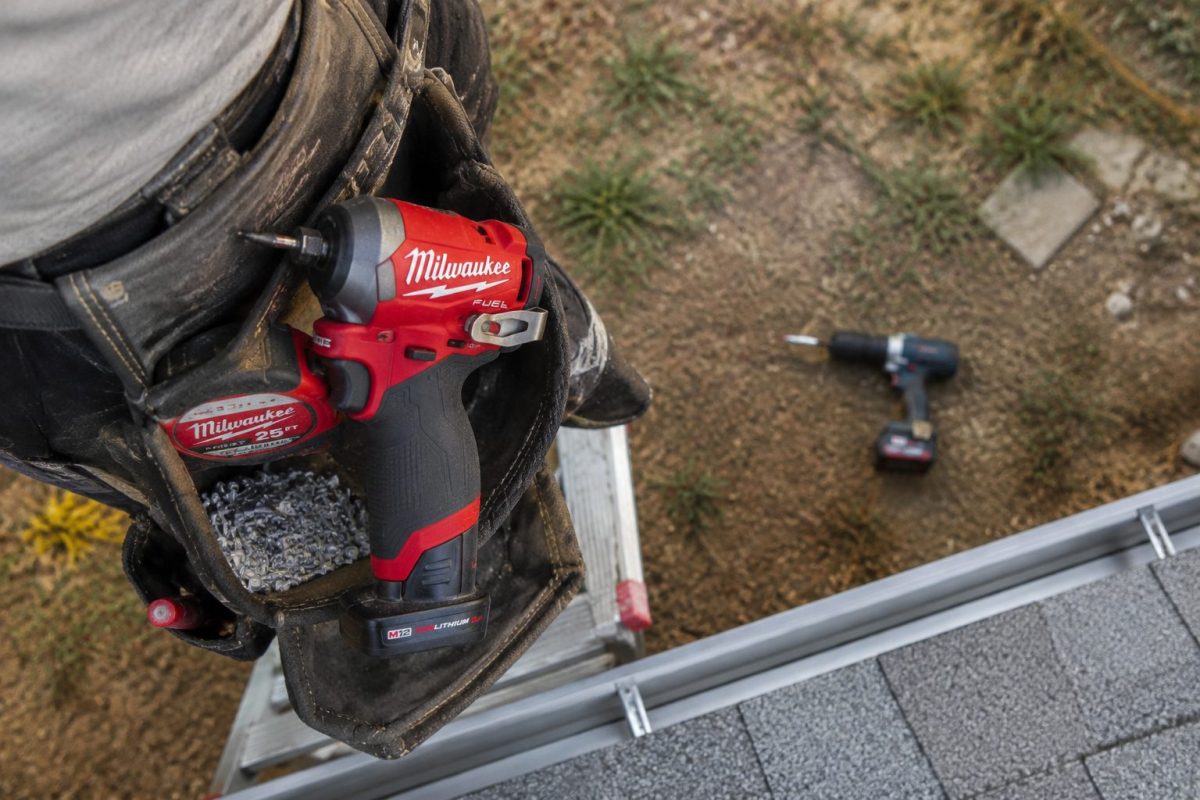 Why the Milwaukee 12-Volt Driver Beats the 18-Volt Monsters for Gutter Installation
