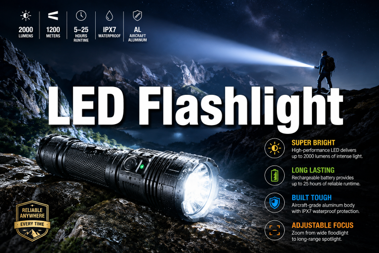 LED Flashlight Review: Is This 99,000-Lumen Powerhouse Worth Your Money?
