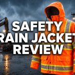 Mens Long Hooded Safety Rain Jacket Review: Waterproof Protection That Works When It Has To
